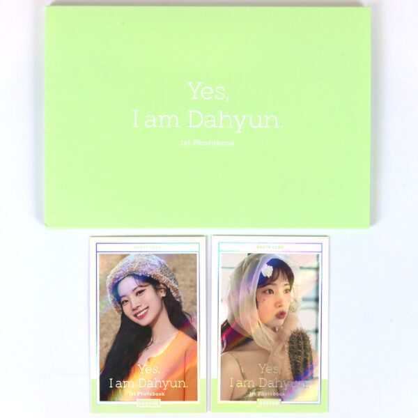 Twice Yes, I am Dahyun [Green Ver.] 1st Photobook + Postcards + Photocards