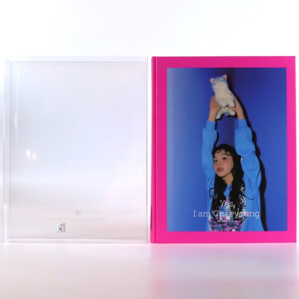 Twice Yes, I am Chaeyoung [Pink Ver.] 1st Photobook Full Set + KTown4u POB