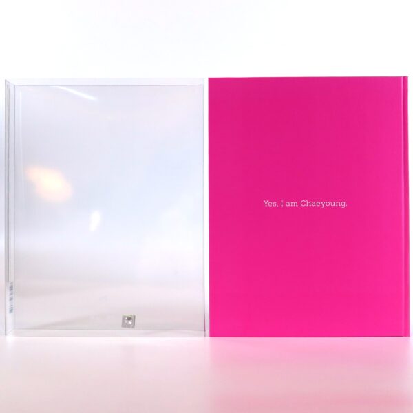Twice Yes, I am Chaeyoung [Pink Ver.] 1st Photobook Full Set + KTown4u POB