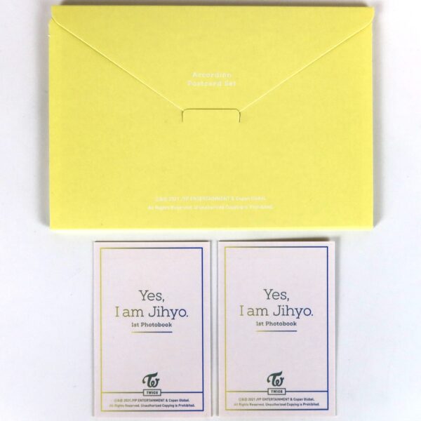 Twice Yes, I am Jihyo [Yellow Ver.] 1st Photobook + Postcards + Photocards
