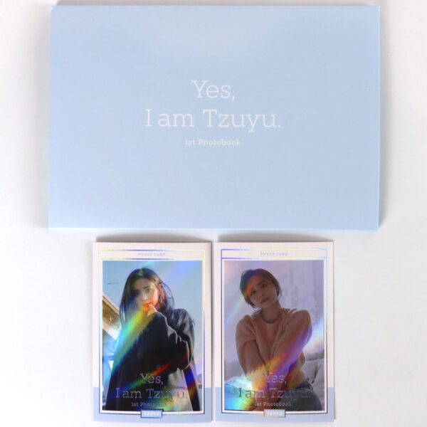 Twice Yes, I am Tzuyu [Blue Ver.] 1st Photobook + Postcards + Photocards