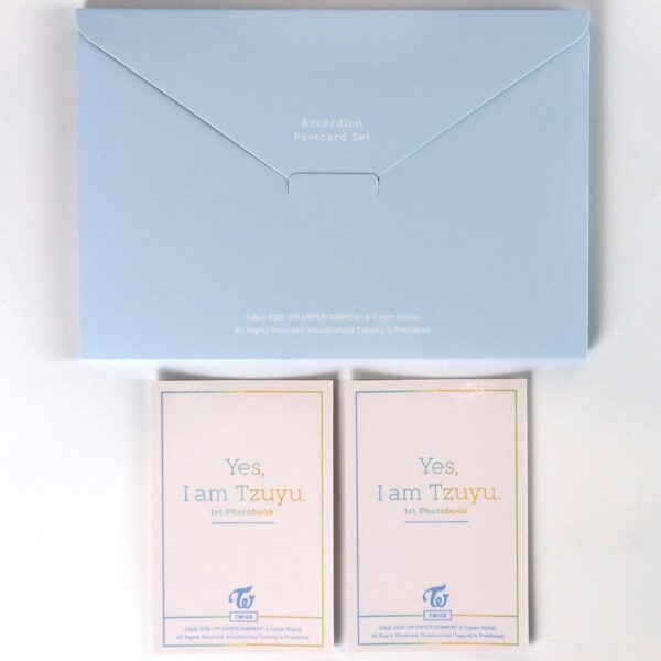 Twice Yes, I am Tzuyu [Blue Ver.] 1st Photobook + Postcards + Photocards