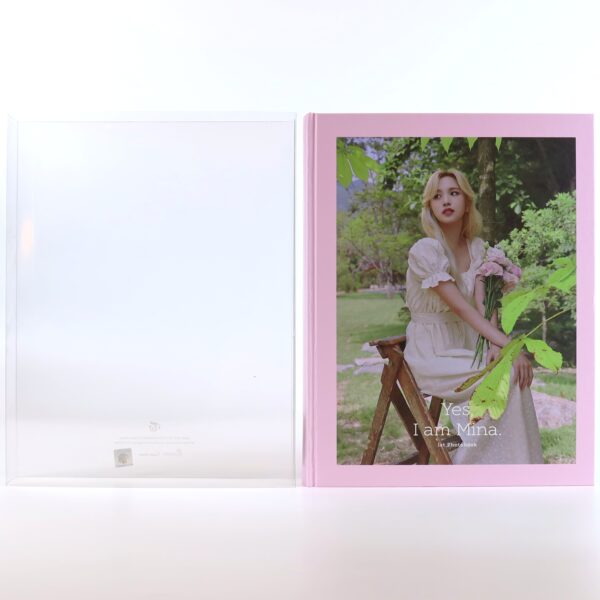Twice Yes, I am Mina [Pink Ver.] 1st Photobook + Postcards + Photocards