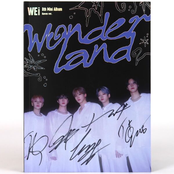 WEi - Wonderland 8th Mini Album Signed Autographed Promo CD 2025