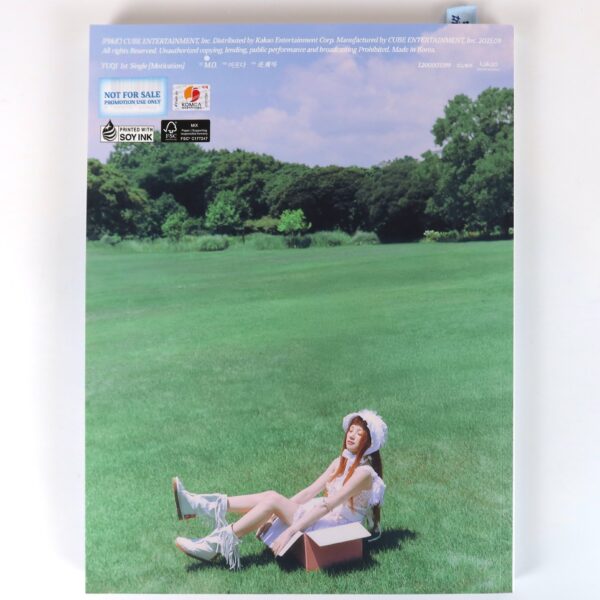 IMG_3509 Yuqi - Motivation 1st Single Album Signed Autographed Promo CD 2025 (G)I-DLE