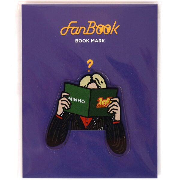 Shinee - 1 of 1 Minho FanBook Bookmark Sum K-Pop 2016