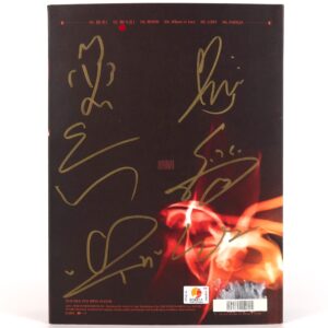 (G)I-DLE - I Burn [Fire Ver.] 4th Mini Album Signed Autographed Promo CD 2021