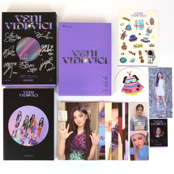 Tri.be - Veni Vidi Vici Signed Autographed CD Mini Album Promo 2021 Tribe