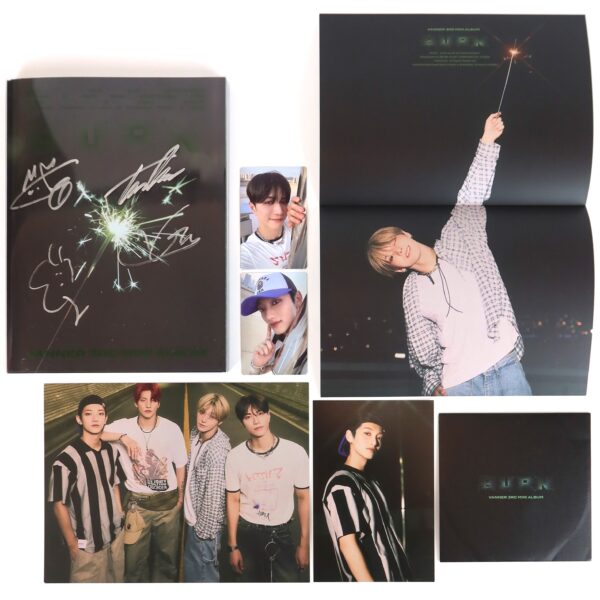 Vanner - Burn [Sparkle Ver.] 3rd Mini Album Signed Autographed CD Promo 2024