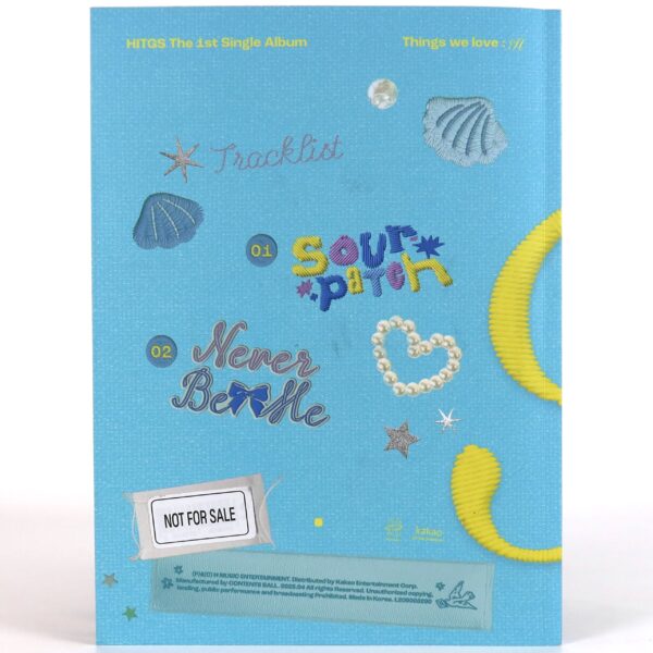 HITGS - Things We Love: H [Hello Ver.]1st Single Album Signed CD Promo 2025