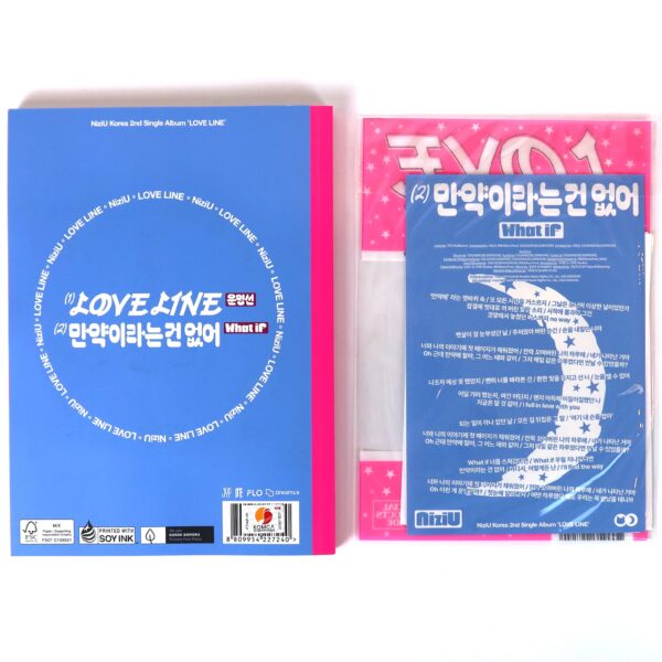 NiziU - Love Line [Photobook Ver.] 2nd Single Album Signed CD Promo 2025