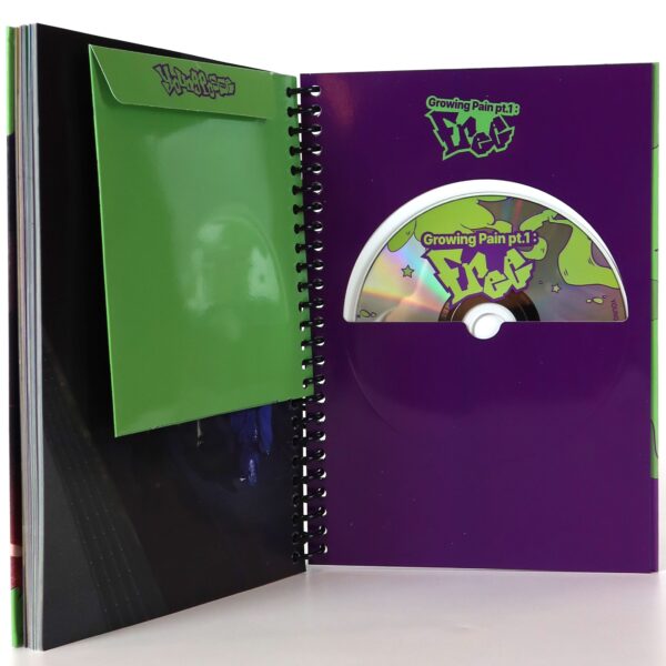 Young Posse - Growing Pain pt.1 : FREE Signed Album CD + Fabric Poster Promo