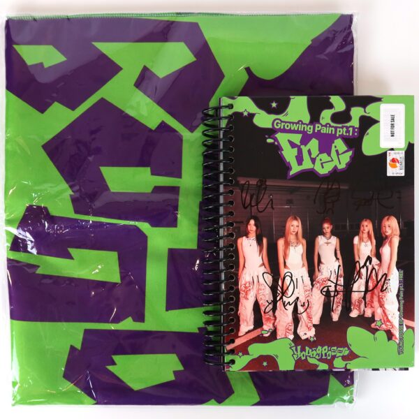 Young Posse - Growing Pain pt.1 : FREE Signed Album CD + Fabric Poster Promo