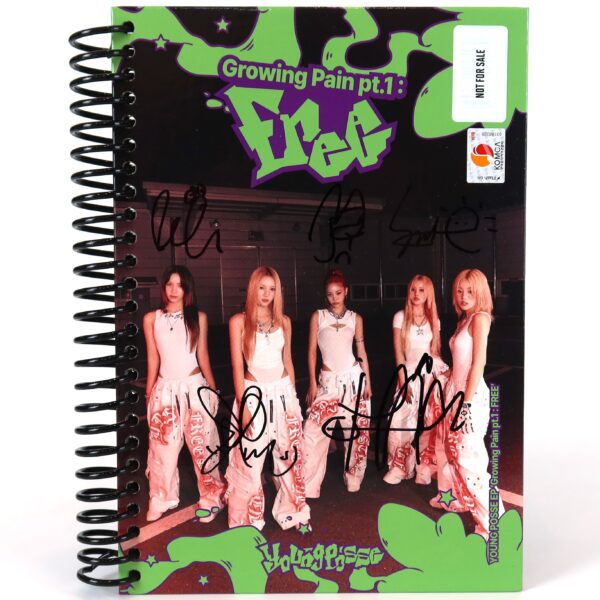 Young Posse - Growing Pain pt.1 : FREE Signed Album CD + Fabric Poster Promo