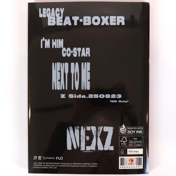 Nexz - Beat-Boxer [Beat Ver.] 3rd Mini Album Signed CD Promo 2025