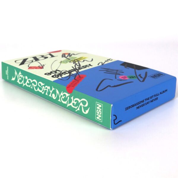 Zerobaseone - Never Say Never 1st Album Signed Autographed CD Promo 2025 ZB1