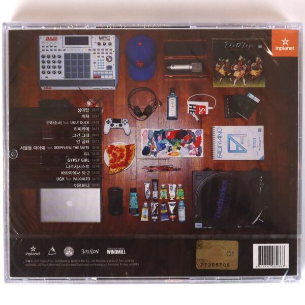 Hwaji - Zissou Album Sealed CD K-Rap Korean Hip Hop 2016