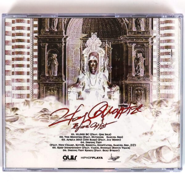 2Tak - In Quantize - Before Christ Album Signed CD K-Rap Korean Hip Hop 2013