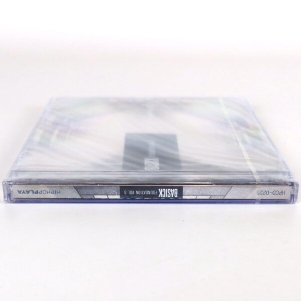 Basick - Foundation Vol. 3 Album Sealed CD K-Rap Korean Hip Hop 2012