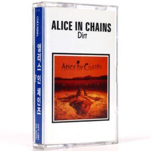 Alice In Chains - Dirt Album Korean Cassette Tape Korea