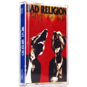 Bad Religion - Recipe For Hate Album Korean Cassette Tape Korea
