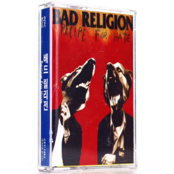 Bad Religion - Recipe For Hate Album Korean Cassette Tape Korea