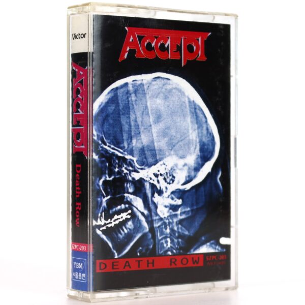 Accept - Death Row Album Korean Cassette Tape Korea
