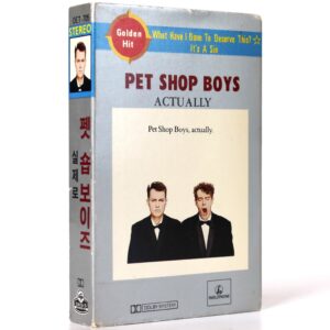 Pet Shop Boys - Actually Korean Cassette Tape Korea
