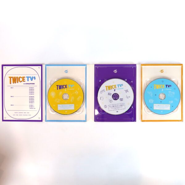 IMG_4244 Twice TV6 In Singapore DVD Set Complete K-Pop 2018