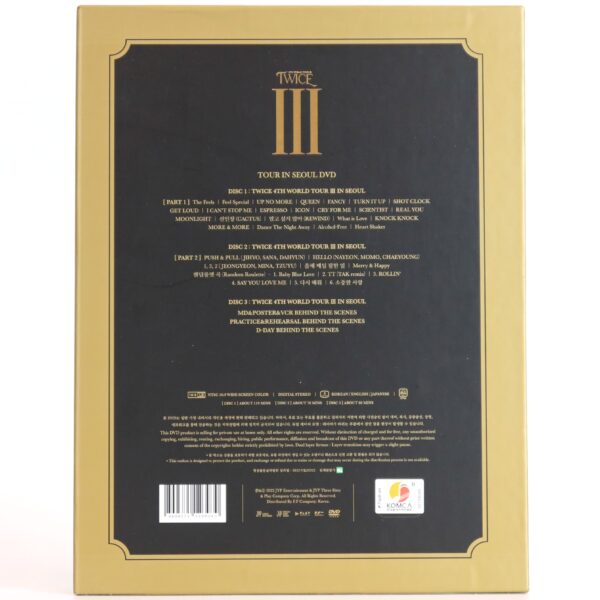 IMG_4274 Twice - 4th World Tour In Seoul III DVD Set K-Pop 2022