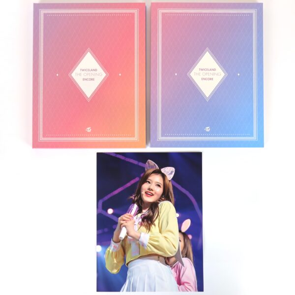 IMG_4320 Twice - Twiceland The Opening Encore DVD Set Sana Photo K-Pop 2018