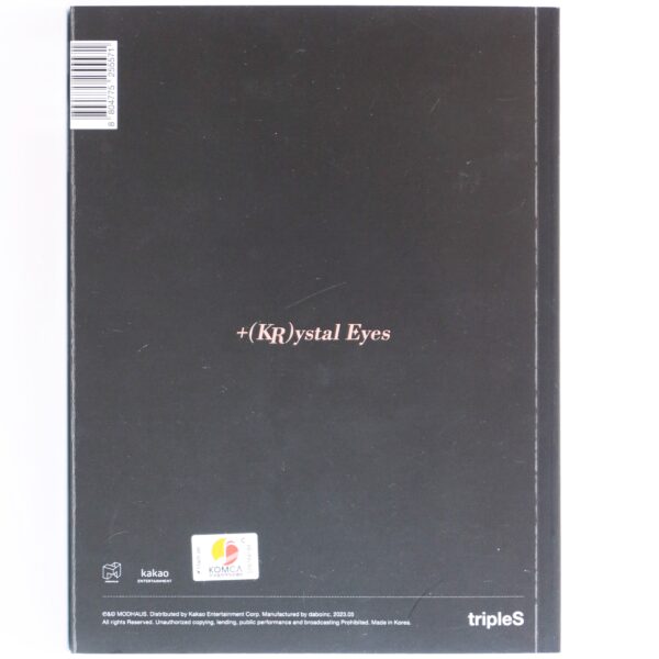 tripleS +(KR)ystal Eyes - Aesthetic [B Ver.] Jiwoo Signed + Message Album [read]