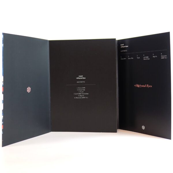 tripleS +(KR)ystal Eyes - Aesthetic [B Ver.] Jiwoo Signed + Message Album [read]