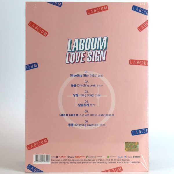 Laboum - Love Sign 3rd Mini Album Sealed CD K-Pop 2016