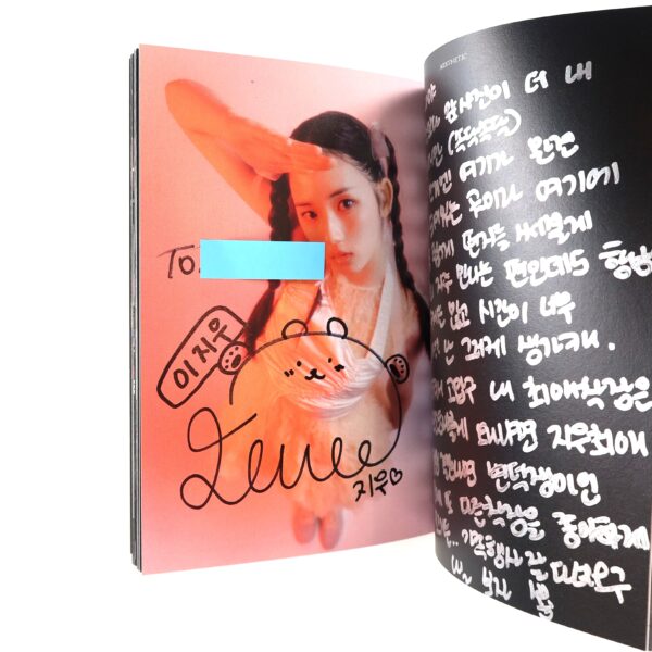 tripleS +(KR)ystal Eyes - Aesthetic [B Ver.] Jiwoo Signed + Message Album [read]