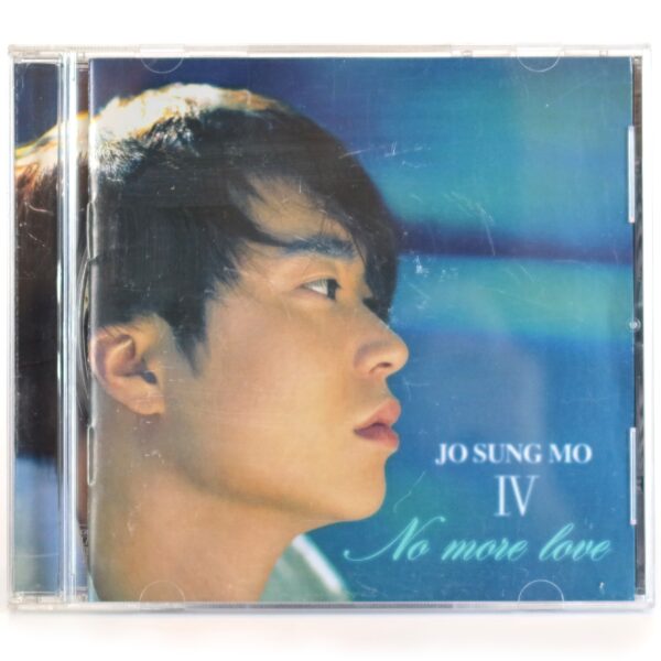 Jo Sung Mo - No More Love 4th Album CD K-Pop 2001