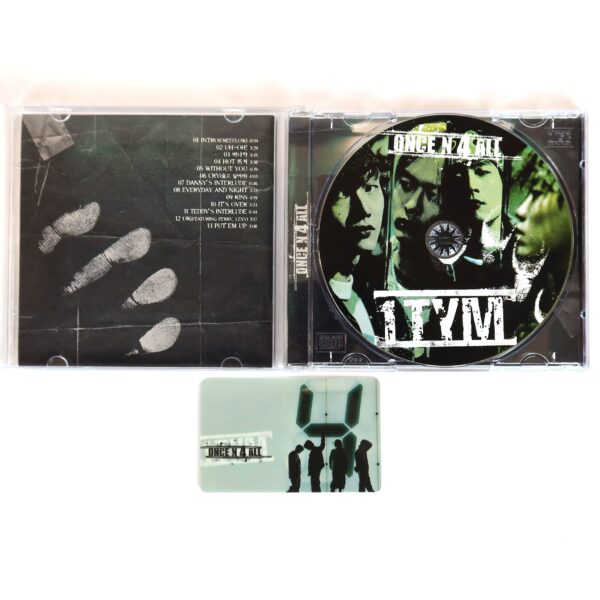 IMG_4554 1TYM - Once N 4 All Album CD + Card 2003 Korean Hip-Hop K-Pop YG