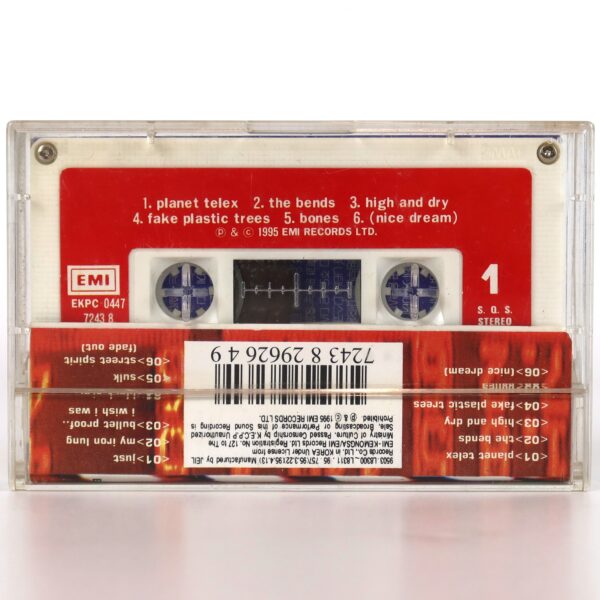 Radiohead - The Bends Album Korean Cassette Tape Korea