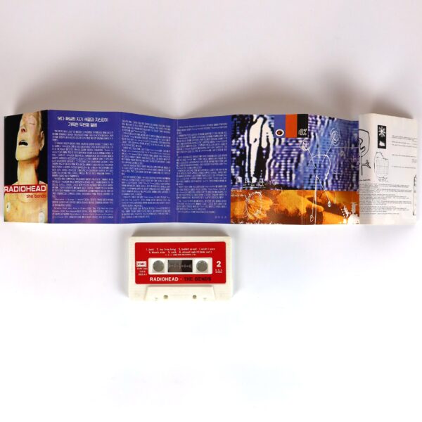 Radiohead - The Bends Album Korean Cassette Tape Korea