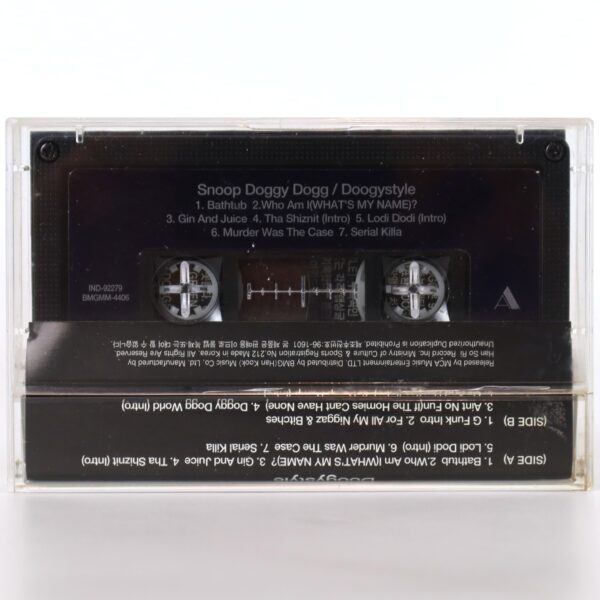 Snoop Doggy Dog - Doggystyle Album Korean Cassette Tape Korea Rare