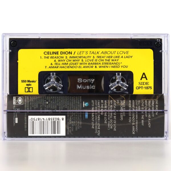 Celine Dion - Let's Talk About Love Album Korean Cassette Tape Korea