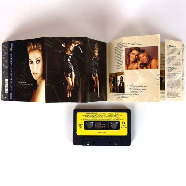 Celine Dion - Let's Talk About Love Album Korean Cassette Tape Korea