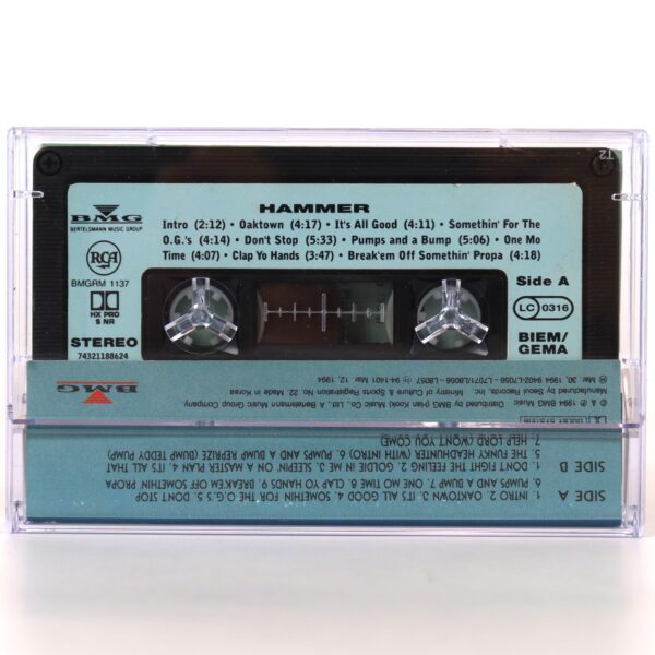 MC Hammer - The Funky Headhunter Album Korean Cassette Tape Korea