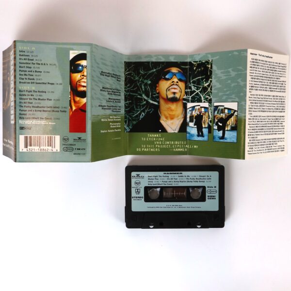 MC Hammer - The Funky Headhunter Album Korean Cassette Tape Korea