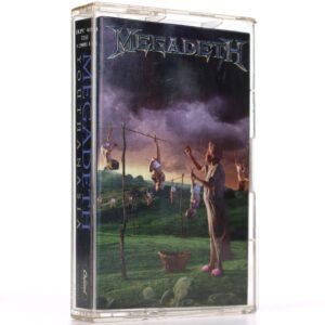 Megadeth - Youthanasia Album Korean Cassette Tape Korea