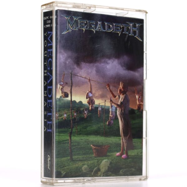 Megadeth - Youthanasia Album Korean Cassette Tape Korea
