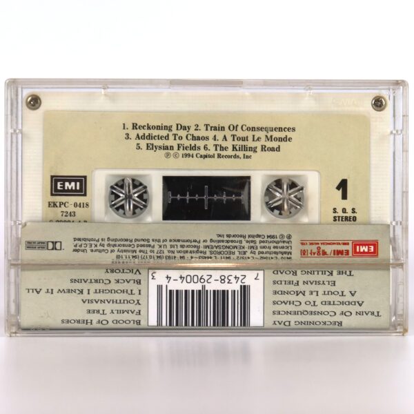 Megadeth - Youthanasia Album Korean Cassette Tape Korea