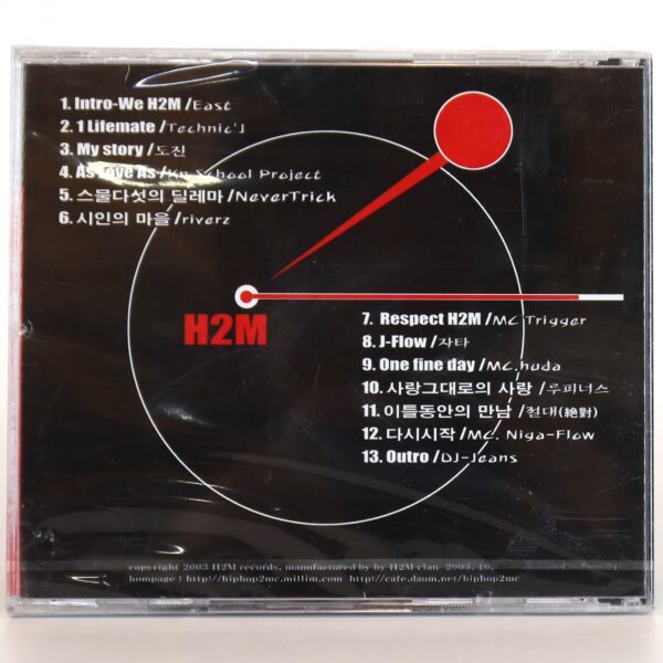 IMG_4799 Hiphop2mc - The Minor Album Sealed CD K-Rap Korean Hip Hop 2003 H2M
