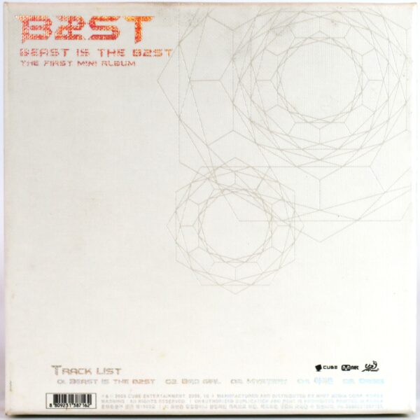 IMG_4879 Beast - Beast Is The B2st The First Mini Album CD + Case 2009 Best