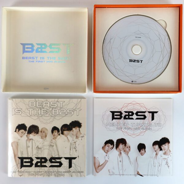 IMG_4882 Beast - Beast Is The B2st The First Mini Album CD + Case 2009 Best